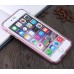 iPhone 6 6s Plus 5.5 - Premium Dual Layer Drop Proof Aluminium Bumper and TPU Protective Phone Cover Case - Pink